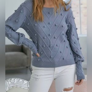 J. NNA Pom Sweater